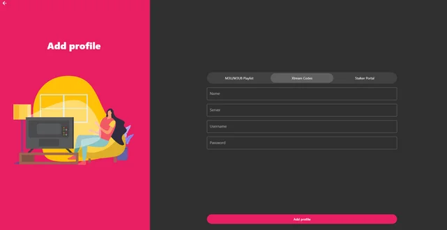 TVmate iptv player